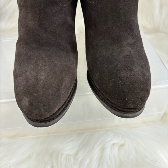 ARIAT BROADWAY WESTER WEDGE ANKLE BOOTS - Picture 3 of 11